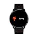 Produktbild SeniorMar Intelligente Sportuhr Mode Silikonband Armband Armband Fitness Tracker Wasserdichte Alarme Kalorien Schritte Monitor