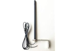 IDOR STORE Antenne 433 Mhz pour récepteurs et automatisation complète de support et câble blindé