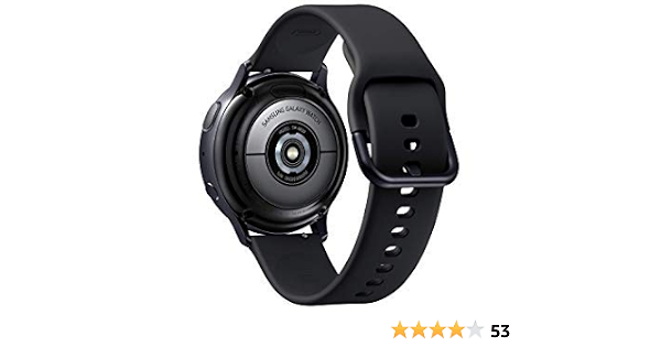Samsung Galaxy Watch Active 2 -Aluminium, 40 mm (Black) : Amazon.in:  Electronics