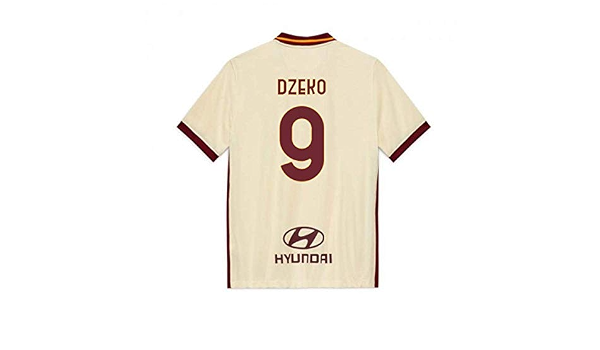2020-2021 AS Roma Away Nike calcio t-shirt (Edin Dzeko 9) : Amazon.it:  Sport e tempo libero