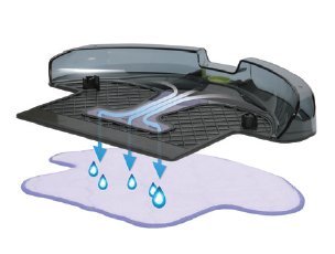 Preisvergleich Produktbild Moneual Wassertank / Wasserbehälter, Wasserreservoir, Flüssigkeitsbehälter, Wischtank, Wischaufsatz / Saugroboter-Ersatzteil / Zubehör - für ME770 Style, ME770 und ME685