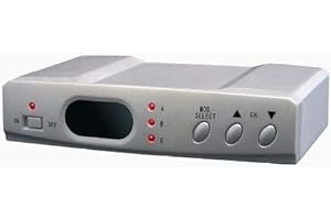 Tecatel MOD-ILL3VD - Modulador doméstico VHF Display 3 entradas, Color Gris