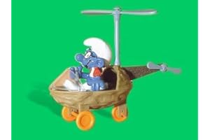 SCHLEICH 40233 - Pitufo en helicoptero