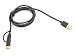 Produktbild Ladekabel | Datenkabel mit Standard-USB, USB-C-Stecker und Mikro-USB-Adapter für NUU G3 | STK X2 | BLU VIVO X | DOOGEE X10 + Mix 2 | ERGO First B500 Smartphone. Zum Datenübertragen/Syncen + Aufladen