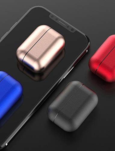 YXLYLL Echte drahtlose Ohrhörer Bluetooth 5.0 mit Mikrofon Ipx7 wasserdicht wirklich schnurlose kleine Kopfhörer, In-Ear-Bluetooth-Kopfhörer.-Blue