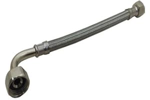 Gömme Rezervuar dirsekli şamandıra bağlantı fleksi 3/8-1/2 30cm…