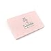 Baby's Scan soft pink photo album with a stork design