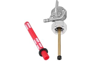 Yosoo Moto Universel Robinet de Carburant Essence, Groupe Électrogène 16mm Pour XJR 1300 Et Varadero 125
