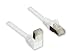 Produktbild Patchkabel, Cat. 5e, F/UTP, 1x 90° RJ45 Stecker (Rastnase oben)/ 1x gerade, weiß, 2m, Good Conn