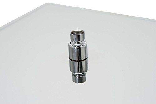 Zelsius – Moderne Edelstahl Regendusche, Duschkopf mit Anti-Kalk Düsen, verschiedene Formen und Größen (Modell: Ceduna (quadratisch), 50 cm) - 8
