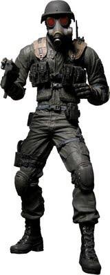 Preisvergleich Produktbild Action Figur Resident Evil Archives Serie III Hunk 18cm