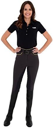 Rugged Horse Ladies Jean Style Alos Seat - Grey: 12