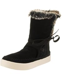 Toms Women's Vista Women's Black Booties With Fur