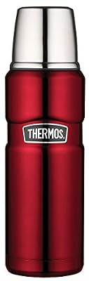 Thermos en acier inoxydable 470 ml, Rouge cranberry, 0,47 l