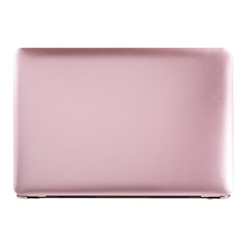 kwmobile Hardcase Laptop Hülle für Apple MacBook Air 13″ (ab Mitte 2011) – Metallic Pink dünne gummierte Schutzhülle Cover Case Tasche - 2