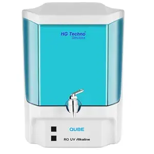 AQUATECH Sales & Services QUBE RO Water Purifier (10 Liter, Green) (2)