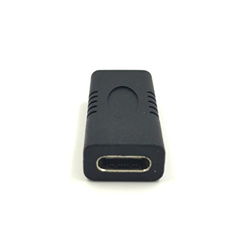 maxhood USB C Typ C weiblich zu weiblich Adapter, gerade Tiny usb-c USB 3.1 der U89 Buchse auf Buchse Kupplung Adapter Stecker für Laptop & Tablet & Handy (USB C F/F) - 3