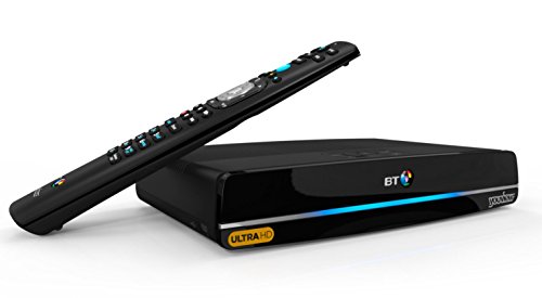 BT Ultra HD YouView Box UHD DTR-T4000/1TB with Twin HD Freeview and 7 Day Catch Up TV
