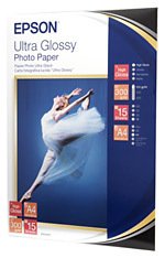 Preisvergleich Produktbild Epson A4 Ultra Glossy Photo Paper, C13S041927