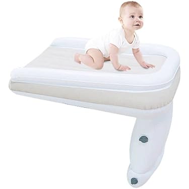 JAOGAUS Draagbaar opvouwbaar reisbed met matras voor peuters en baby's en kinderen, wasbaar en waterdicht