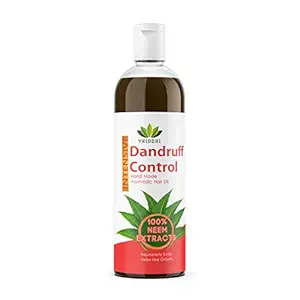 Vriddhi Anti Dandruff Hair Oil, Soothes Dry Scalp, With Neem, Gooseberry (Amla), Fenugreek (Methi), Curry Leaves, Reduce Hair Loss, Itchy Scalp, Stronger Roots, Healthy Scalp