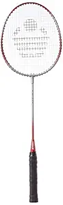 Cosco CB110 Strung Aluminum Badminton Racquet (Red)