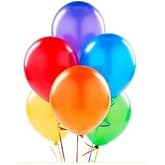 Benim Marifetlerim - Metalik Karışık Renkli Balon 12 İnch 10 Adet