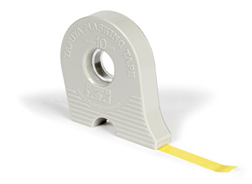 Tamiya 87031 - Cinta Adhesiva de Enmascarar 10 mm Con Portarollo