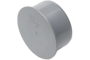 KACZMAREK HT Muffenstopfen DN50 Grau PP Kunststoff | Abwasser | Installation | Kanalrohrsystem | Abwasserrohr | Kanalrohrsystem | Komplettes HT-System