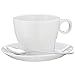 Produktbild WMF Barista Café au Lait Tasse, mit Untertasse, 230 ml, Porzellan, spülmaschinengeeignet