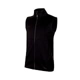 Mit Membran Mammut Herren Softshell-Weste Ultimate V, winddicht & wasserabweisend, ohne Kapuze, Schwarz, M