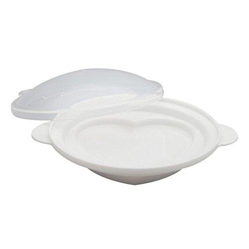 Preisvergleich Produktbild Fenteer Herz Eierkocher Kunststoff Eierform Topf Zubehör