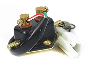 Uno Minda SW-0516B Brake Switch - Rear - with Wire Coupler for-Royal Enfield-Bullet 350 CC/City Bike/MACHISMO/Electra