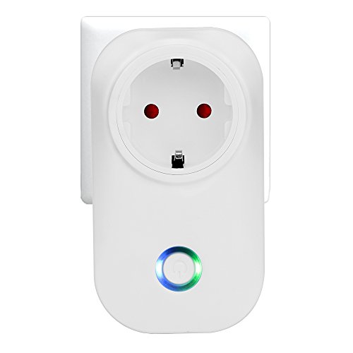 Smart Socket Remote Control WiFi Switch Socket Funziona con Amazon Alexa [Echo, Echo Dot] Wireless Presa elettrica intelligente Mobile AMAZON ECHO Voice / remoto / timer Socket di controllo Plug EU per Android IOS Smartphone