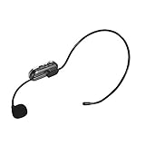 Auriculares inalámbricos para micrófono: livianos y cómodos de usar sobre la cabeza, cómodos y manos libres para usar. Con el receptor BT incorporado, los auriculares con micrófono pueden conectarse a BT de teléfonos móviles y otros dispositivos.