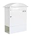 Price comparison product image Letterbox Lenexa Size: 48.8 CM H x 37 CM W x D 16 CM, Colour: White