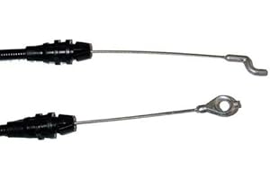 Cavo freno motore CASTELGARDEN per modelli R484TR BRIGG & STRATTON, P504, P504TR. Sostituisce originale: 81000631/0. Lunghezza cavo: 1230 mm. Lunghezza del rivestimento: 1045 mm.