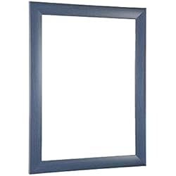 NiRa35-Top Cadre Photo 50x70 cm en Couleur Bleu Ardeuse avec Verre Acrylique antireflet