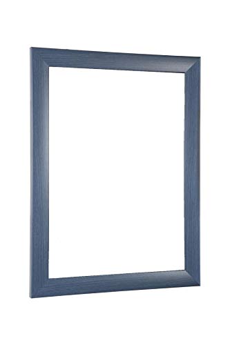 NiRa35-Top Cadre Photo 50x70 cm en Couleur Bleu Ardeuse avec Verre Acrylique antireflet