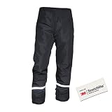 Salzmann 3M Pantalon de Pluie | Fabriqué avec 3M Scotchlite | Imperméable, idéal pour Les activités de Plein air