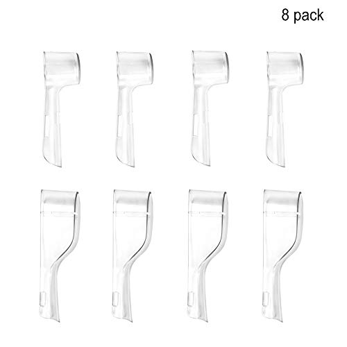8 paquetes de fundas para cabezales de cepillo de dientes compatibles con cabezales eléctricos de cepillo de dientes Oral-B