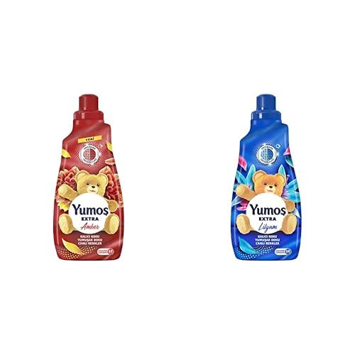 Yumoş Extra Konsantre Çamaşır Yumuşatıcısı Amber 1440 ml ve Yumoş Extra Çamaşır Yumuşatıcısı Lilyum 1440 ml