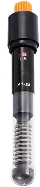 JULIAQUA Calefacción Clásica para Acuario para Peces y Tortugas 25W 50W 100W 200W 300W (25W)