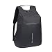 Produktbild Pteng 15.6 Zoll Laptop Backpack Leinwand Daypacks Diebstahlsicherung Rucksack Groß Verschleißfest Schulrucksack Large Capacity Reisetasche mit USB (Schwarz)