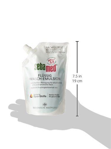 Sebamed Flüssig Wasch-Emulsion, Nachfüllpack, 1er Pack (1 x 400 ml) - 3