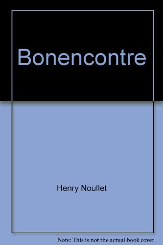 couverture de : Bonencontre