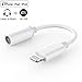 Price comparison product image Headphone Adapter for iPhone 7 Adaptor to 3.5mm Converter Earphone for iPhone X/Xs/XS max/8/8 Plus 7/7 Plus Headphone Cable Splitter Audio Jack Headphone Cable Earbud Adapter Support iOS 12 or Later