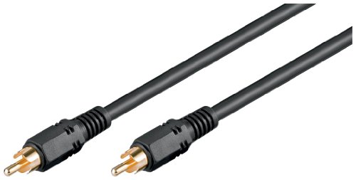Wentronic Audio/Video Kabel (Cinchstecker auf Cinchstecker) 10 m