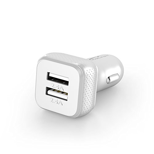 KabelDirekt intelligentes Dual USB KFZ Ladegerät (Car Charger) 4.8 A (2x 2.4 A) für 12-18 Volt KFZ Steckdosen weiß – TOP Series - 3