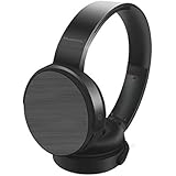 Bluetooth Headphones Wireless , Yusonic on-ear headphones, DJ headphones, Foldable Wireless and Wired Stereo Headset Micro SD/TF, FM Radio,Built in Mic for Cell Phones, TV, PC. (Black)